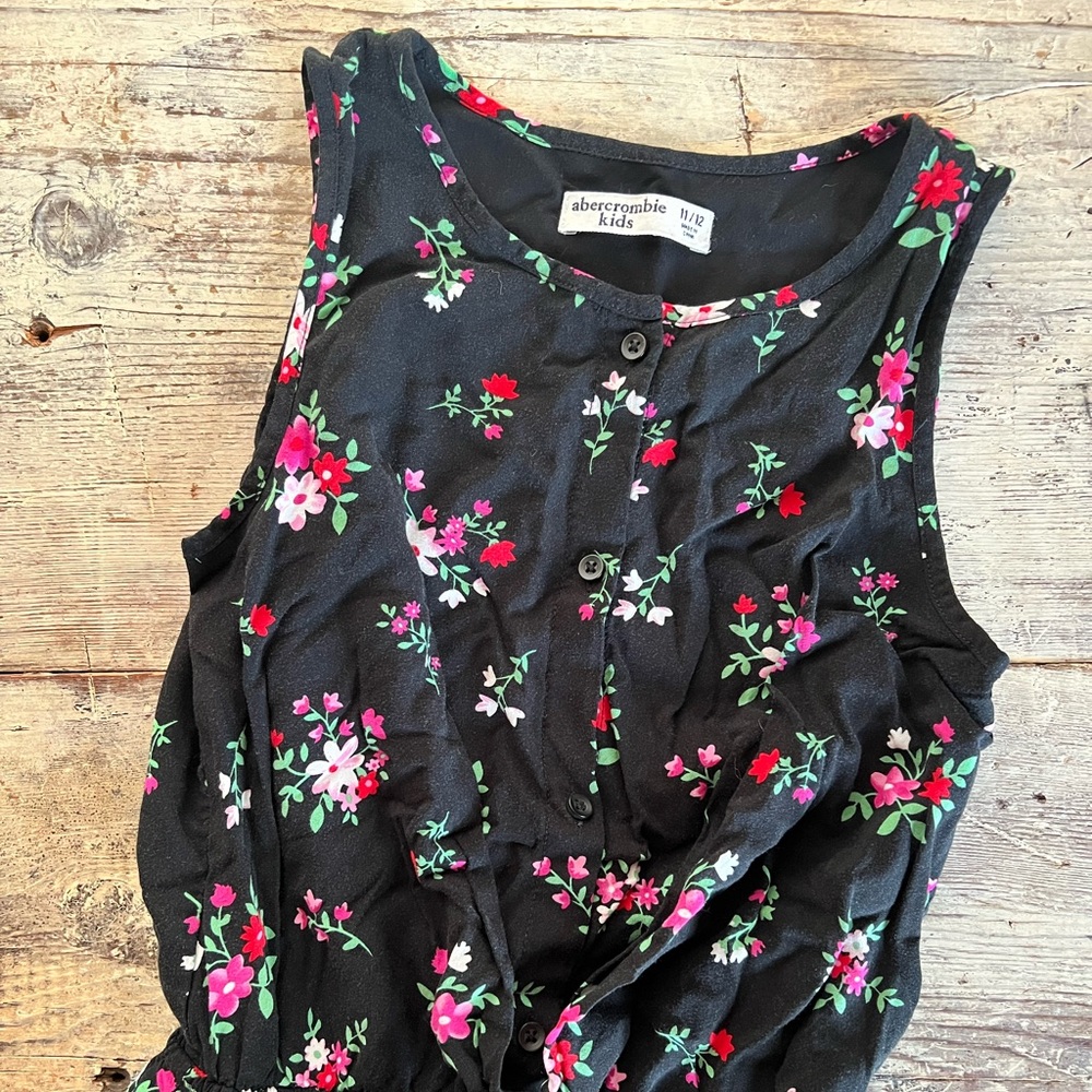 Abercrombie 11/12 floral jumper